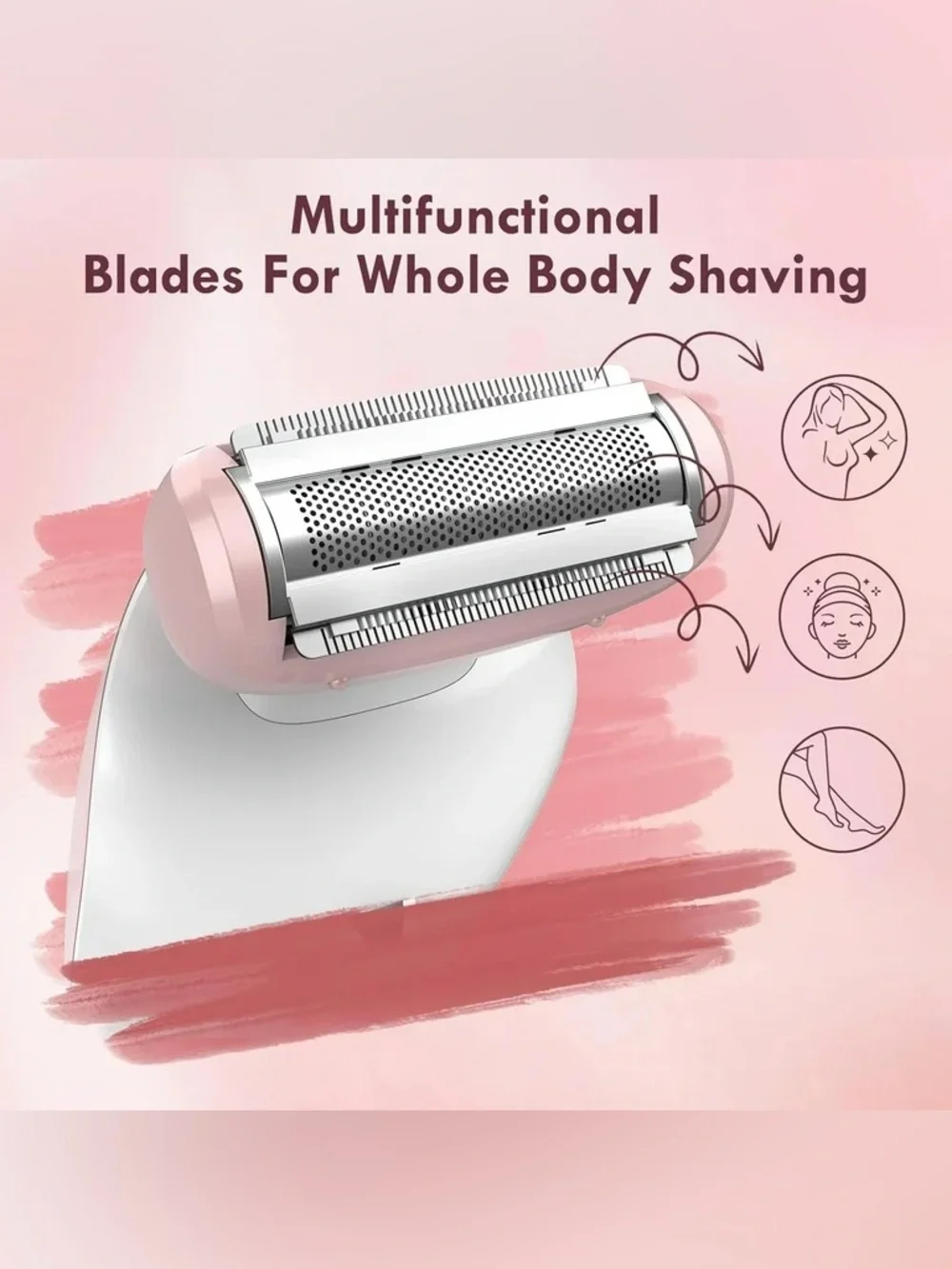 Electric Razor for Women Pink